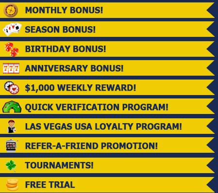 Las Vegas USA Casino Mobile Bonus Code